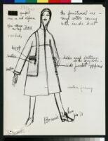 Cashin's ready-to-wear design illustrations for Sills and Co