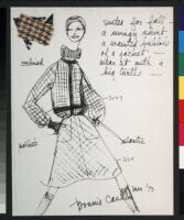 Cashin's ready-to-wear design illustrations for Sills and Co