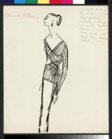 Cashin's illustrations of knit ensembles designed for Guttman Brothers. f08-04