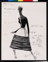 Cashin's ready-to-wear design illustrations for Sills and Co