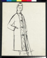 Cashin's illustrations of leather or suede ready-to-wear designs for Sills and Co. f03-06