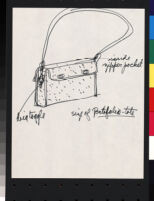 Cashin's illustrations of handbag designs for Coach (handbags only)