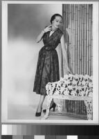 Black and white photographs of Cashin's ready-to-wear designs for Adler and Adler