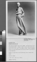 Black and white photographs of Cashin's ready-to-wear designs for Sills and Co