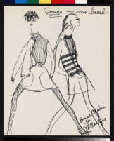 Cashin's illustrations of sweater designs for Ballantyne of Peebles