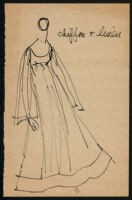 Rough illustrations of Cashin's design ideas, including headcovers. b059_f05-11