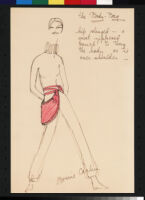 Cashin's illustrations of handbag designs for Meyers