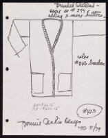 Cashin's illustrations of knitwear designs. b188_f09-10