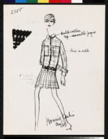 Cashin's ready-to-wear design illustrations for Sills and Co