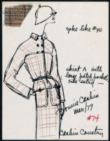 Cashin's illustrations of ready-to-wear designs for Russell Taylor. b055_f01-17