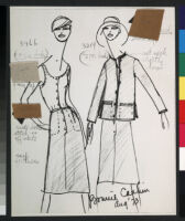 Cashin's ready-to-wear design illustrations for Sills and Co