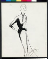 Cashin's illustrations of knit ensembles designed for Guttman Brothers. f06-10