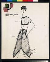 Cashin's ready-to-wear design illustrations for Sills and Co