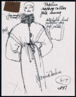 Cashin's illustrations of ready-to-wear designs for Russell Taylor. b053_f02-29