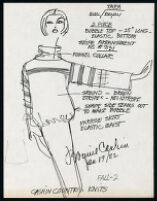 Cashin's illustrations of ready-to-wear designs for Russell Taylor. b058_f09-15