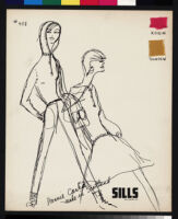 Cashin's illustrations of sweater designs marketed by Sills and Co