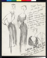 Cashin illustrations of "Pilot Pieces" wardrobe designed for Adler and Adler. f04-06