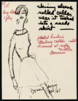 Cashin's illustrations of knitwear designs. b183_f06-16