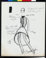 Cashin's ready-to-wear design illustrations for Sills and Co