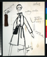 Cashin's ready-to-wear design illustrations for Sills and Co