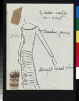 Cashin's ready-to-wear design illustrations for Sills and Co