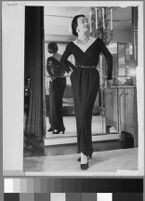 Black and white photographs of Cashin's ready-to-wear designs for Adler and Adler