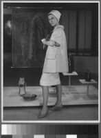 Black and white photographs of Cashin's linen and cotton separates for Sills and Co