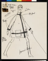 Cashin's ready-to-wear design illustrations for Sills and Co., 2 labeled for "Vogue."