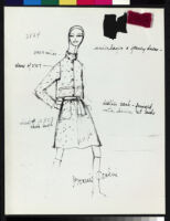 Cashin's ready-to-wear design illustrations for Sills and Co