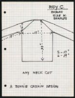 Cashin's illustrations of knitwear body styles. f06-03