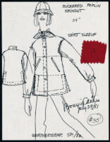 Cashin's illustrations of ready-to-wear designs for Russell Taylor, Spring 1982 collection. f01-24