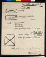 Cashin's pencil illustrations of handbag designs for Coach