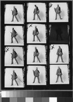 Contact sheets of Cashin's ready-to-wear designs for Sills and Co. Folder 2 of 2