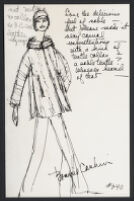 Cashin's illustrations of fur coat designs for H.B.A. Fur Corp. f05-16