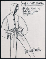 Cashin's illustrations of ready-to-wear designs for Russell Taylor, discarded from collection. b053_f05-07