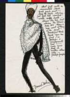 Cashin's essay and fashion design illustrations featuring black models