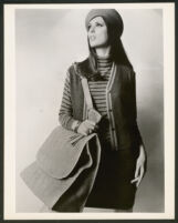 Editorial photographs of models in Cashin's knitwear designs. b182_f06-01