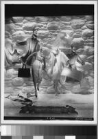 Photographs of Cashin's ready-to-wear designs for Sills and Co. featured in department store windows