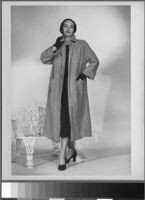 Black and white photographs of Cashin's ready-to-wear designs for Adler and Adler