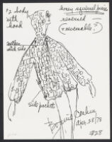 Cashin's illustrations of fur coat designs for R.R.G. f02-35