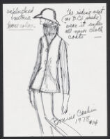 Cashin's illustrations of fur coat designs for R.R.G. f02-21