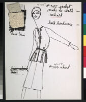 Cashin's ready-to-wear design illustrations for Sills and Co