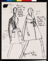 Cashin's ready-to-wear design illustrations for Sills and Co