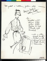 Cashin's illustrations of at-home wear designed for Lord and Taylor. f01-17