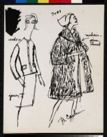 Cashin's ready-to-wear design illustrations for Sills and Co