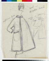 Cashin's illustrations of leather or suede ready-to-wear designs for Sills and Co. f03-21