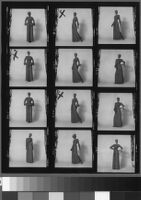 Contact sheets of Cashin's ready-to-wear designs for Sills and Co. Folder 2 of 2