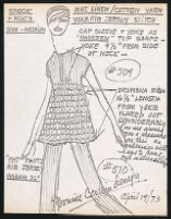 Cashin's illustrations of knitwear designs created by Cyril Cullen Mill (knitter). f03-08