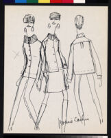 Cashin's illustrations of sweater designs for Ballantyne of Peebles