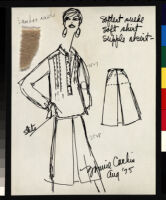 Cashin's ready-to-wear design illustrations for Sills and Co